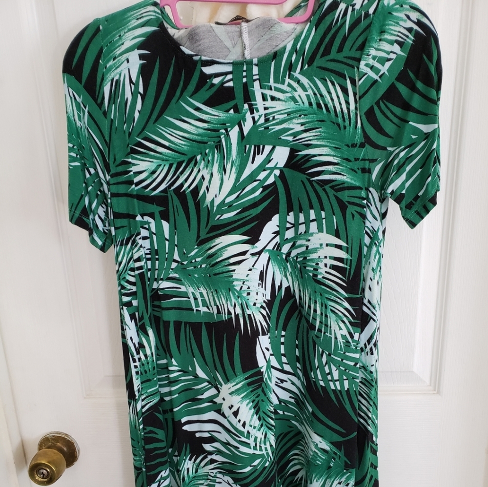Hourglass Lilly Palm Dress